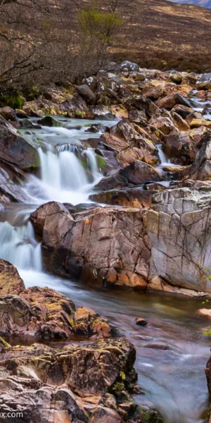 Corrour, Glencoe, Highlands, Landscape, Morning, Scotland, Spring, Sunrise, Waterfall