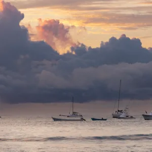 Costa Rica, Sunset, Tamarindo Beach